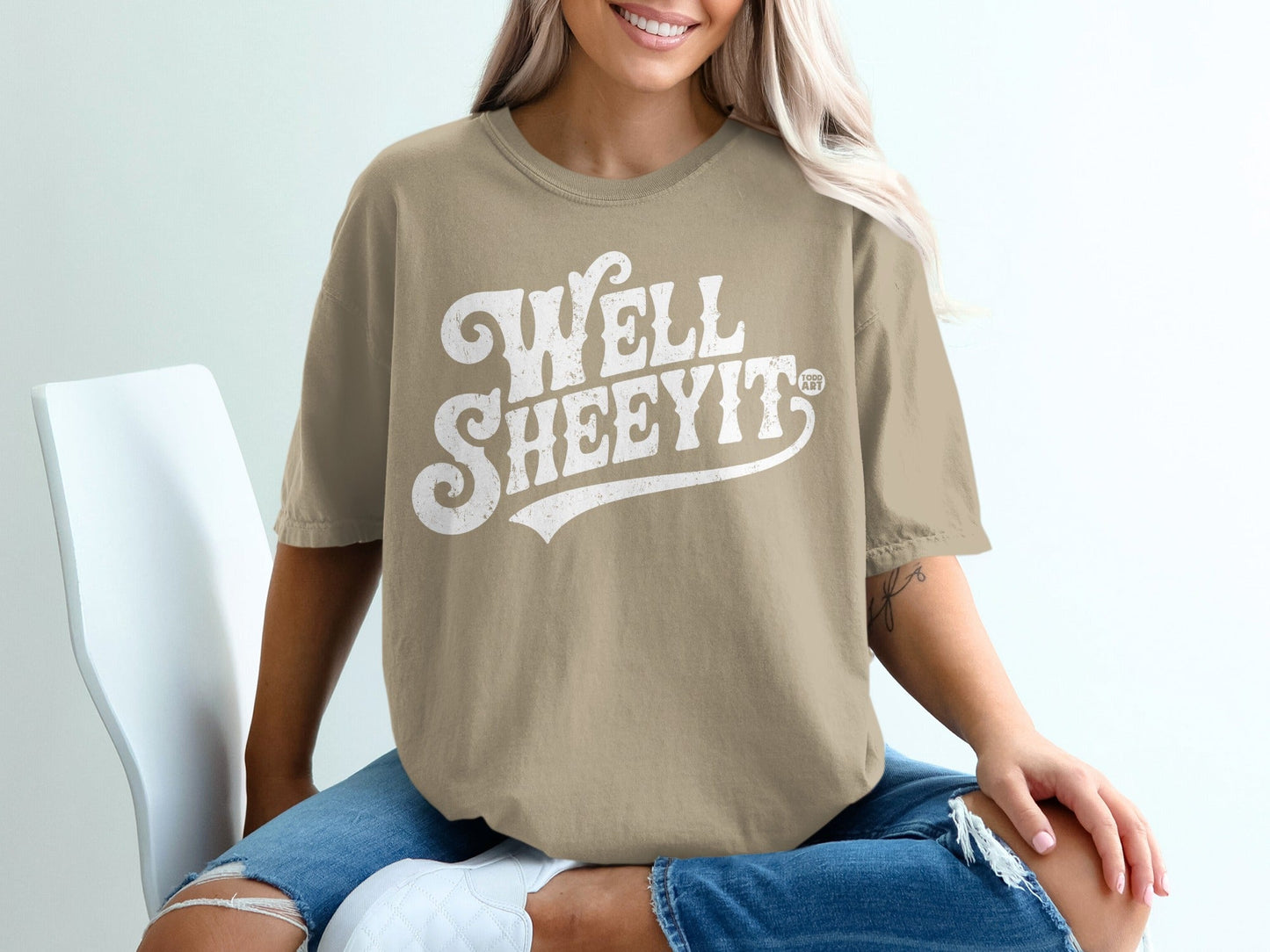 Well Sheeyit Graphic Tee for Casual Fashion Style