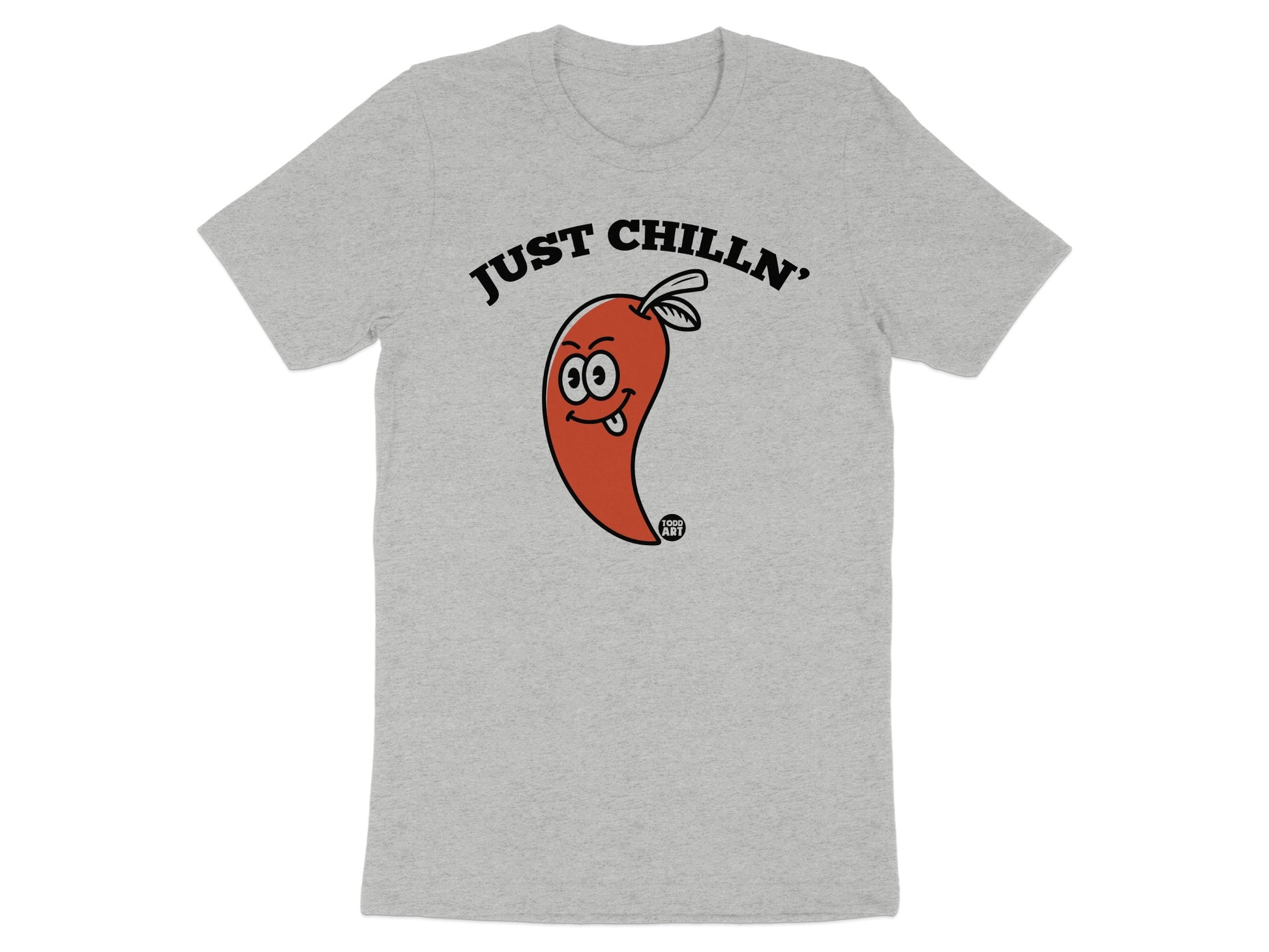 Just Chillin' Happy Pepper Graphic T-shirt Product