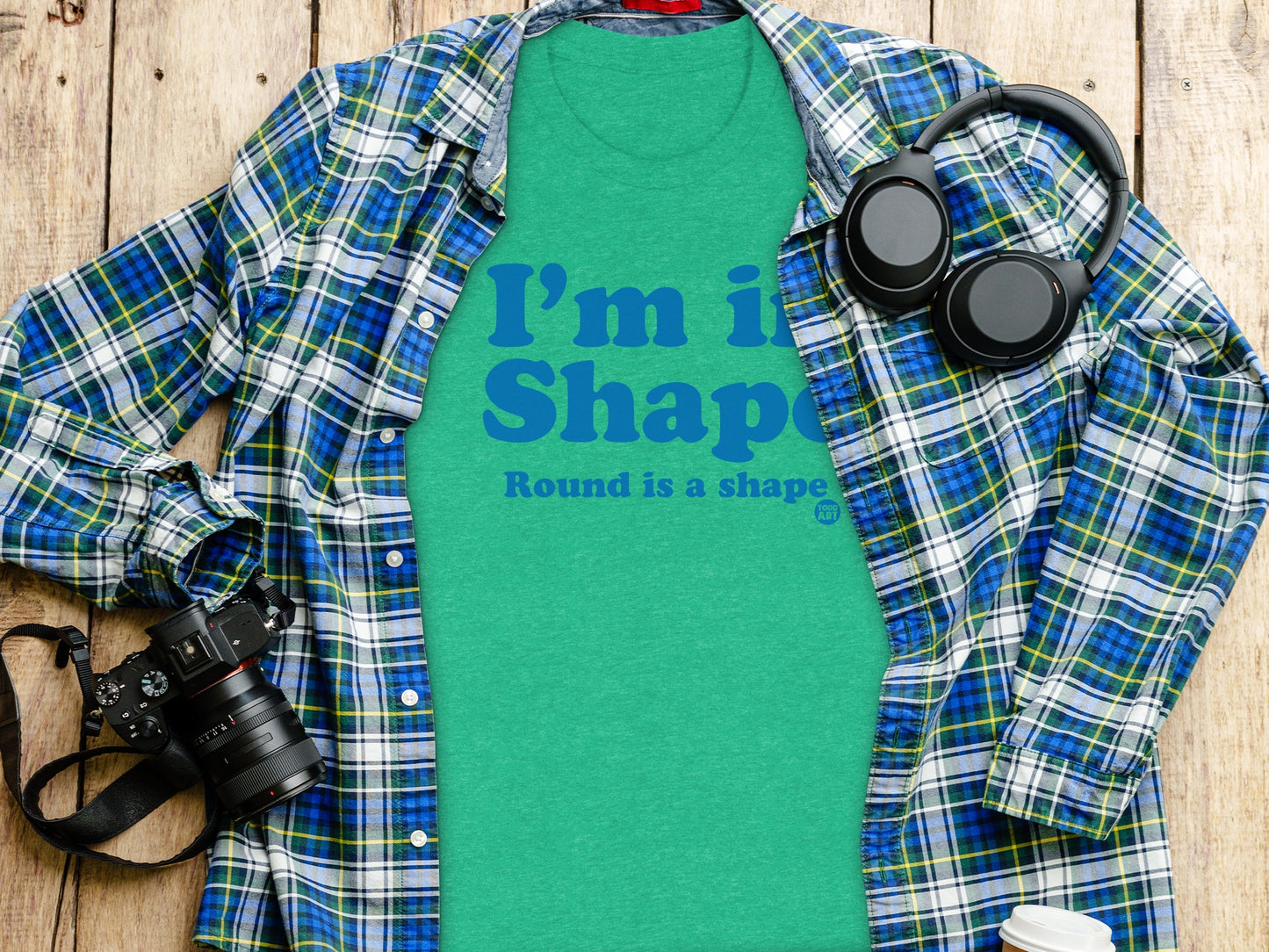 I'm in Shape Round is a Shape Graphic Tee product