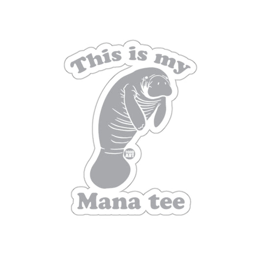 This is my Mana tee manatee-themed sticker design