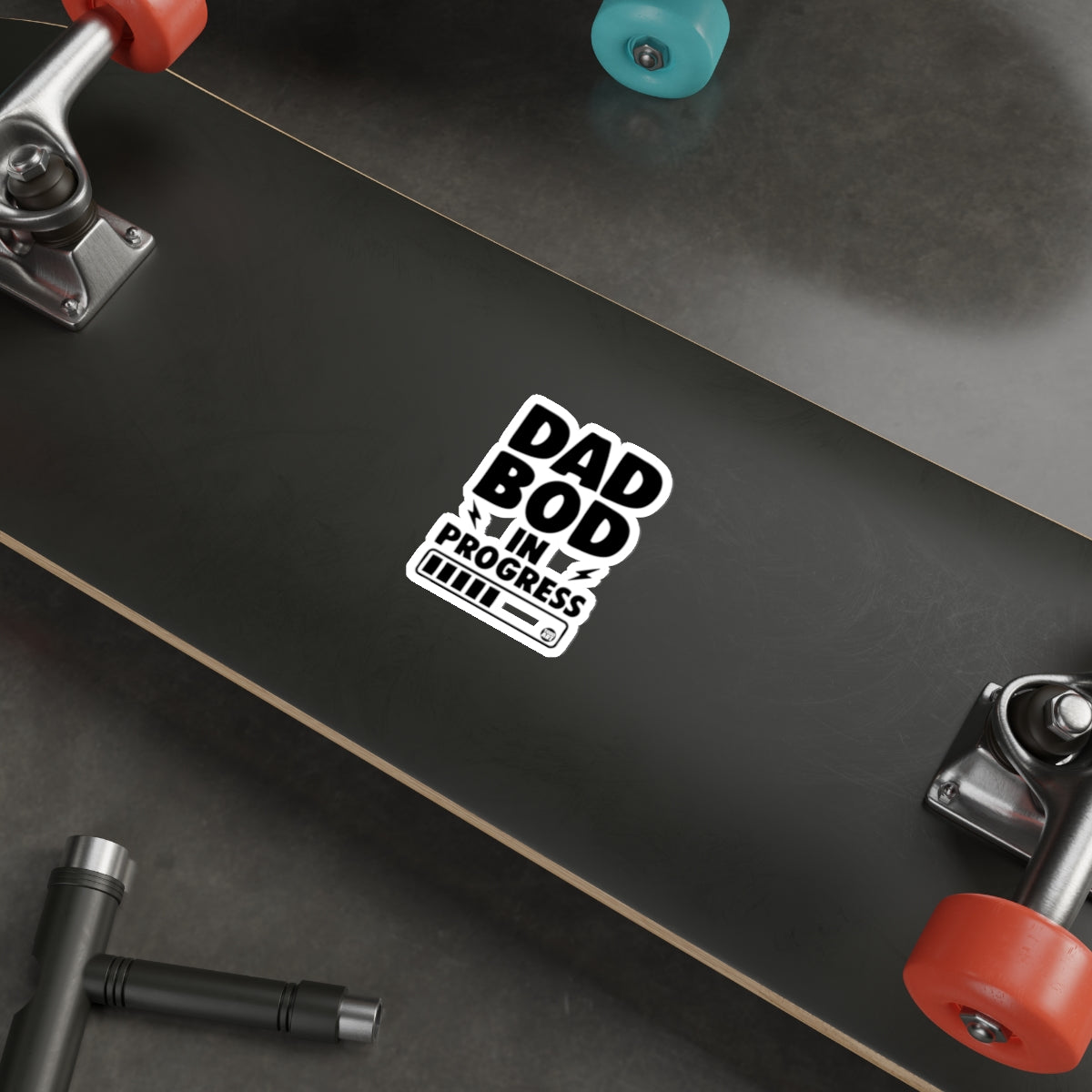 Funny DAD BOD IN PROGRESS Graphic 