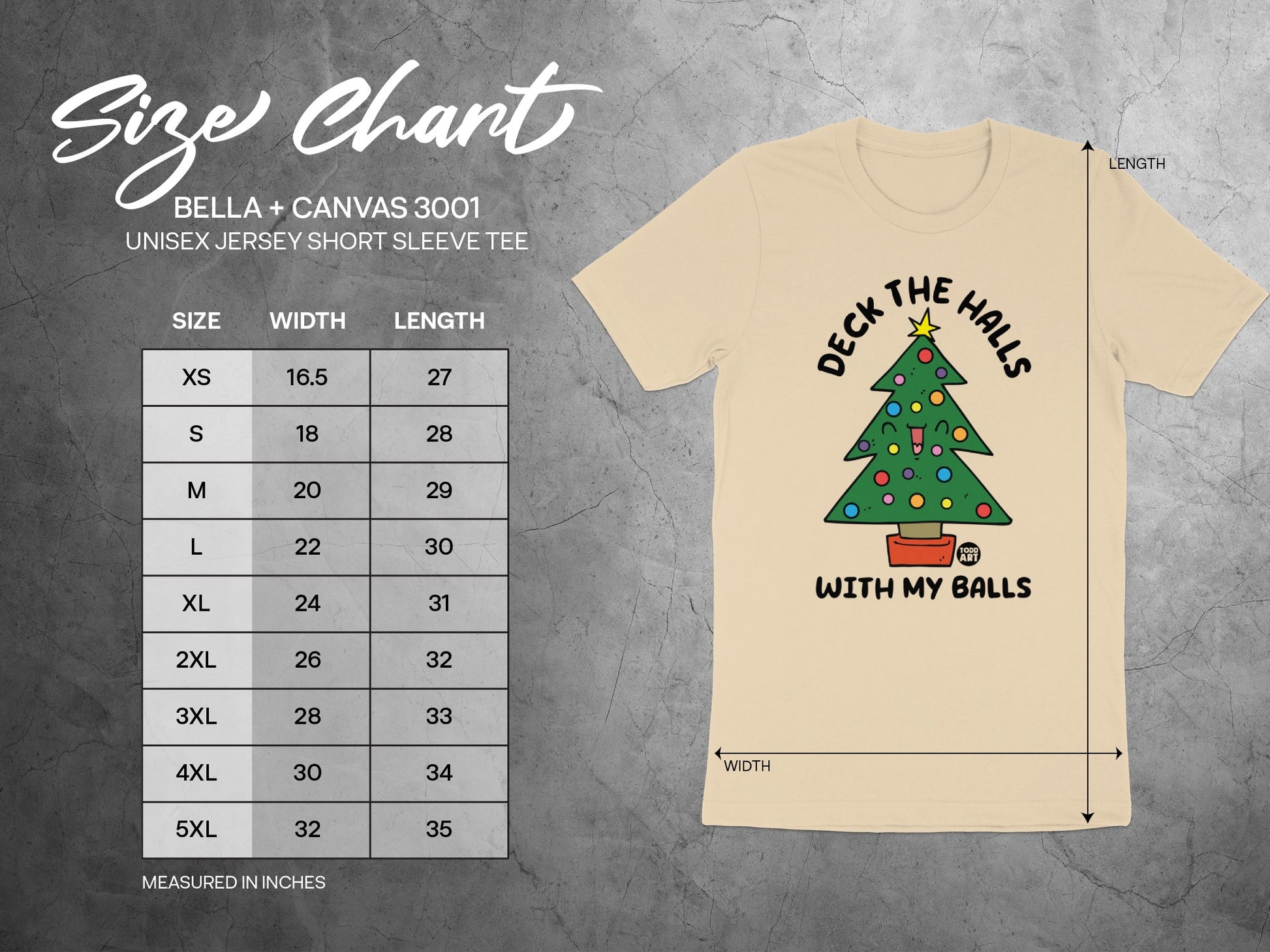 Deck The Halls With My Balls T-shirt product type