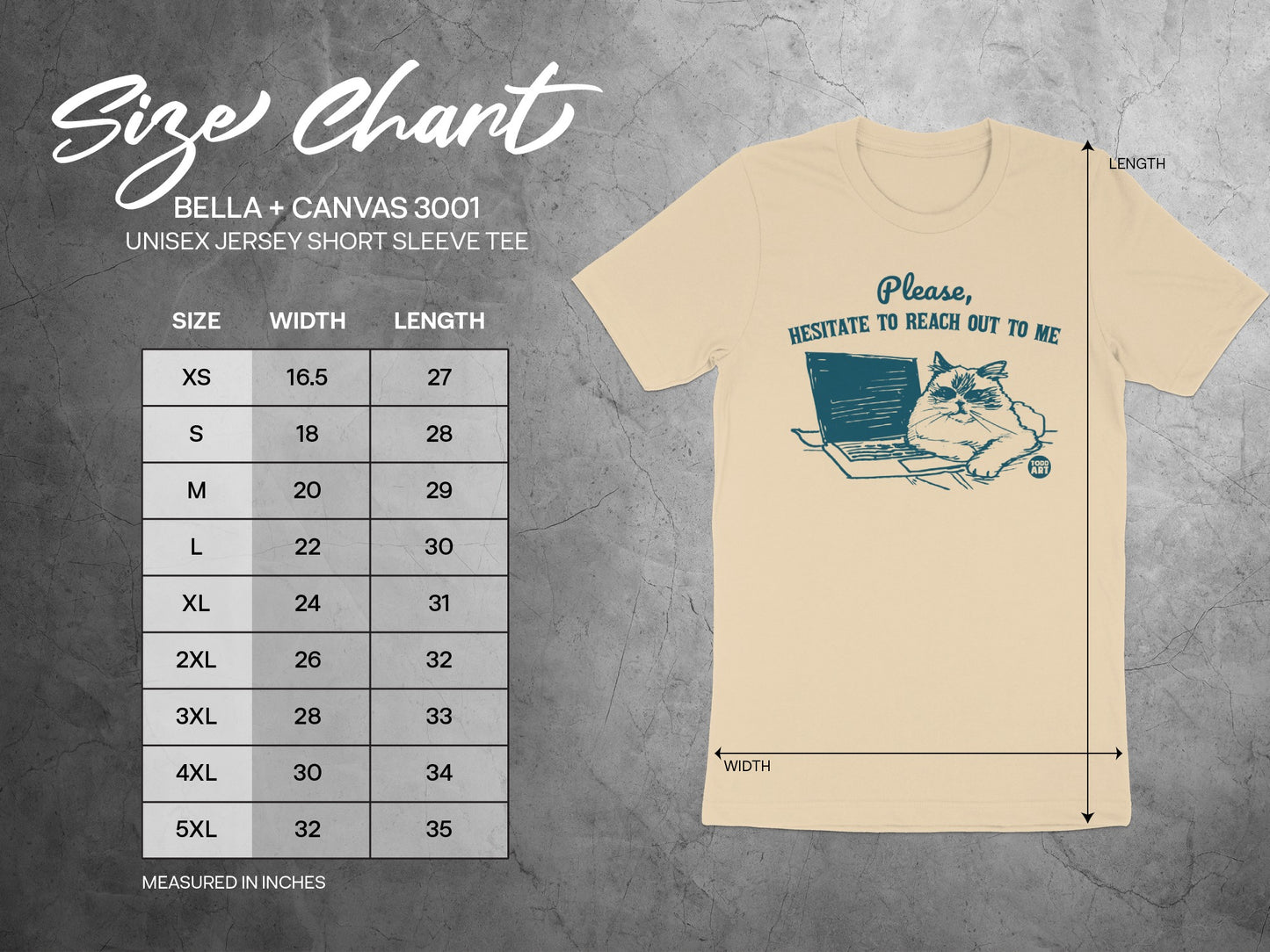 Please Hesitate to Reach Out to Me Tee product