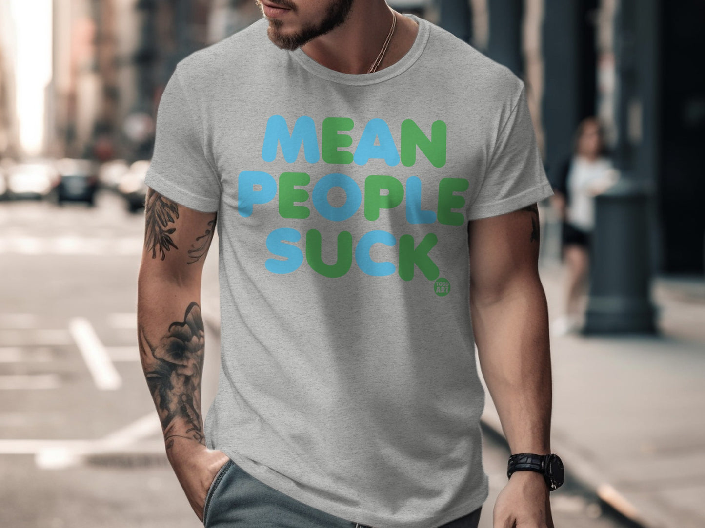 Mean People Suck Graphic Tee Short Sleeve Shirt