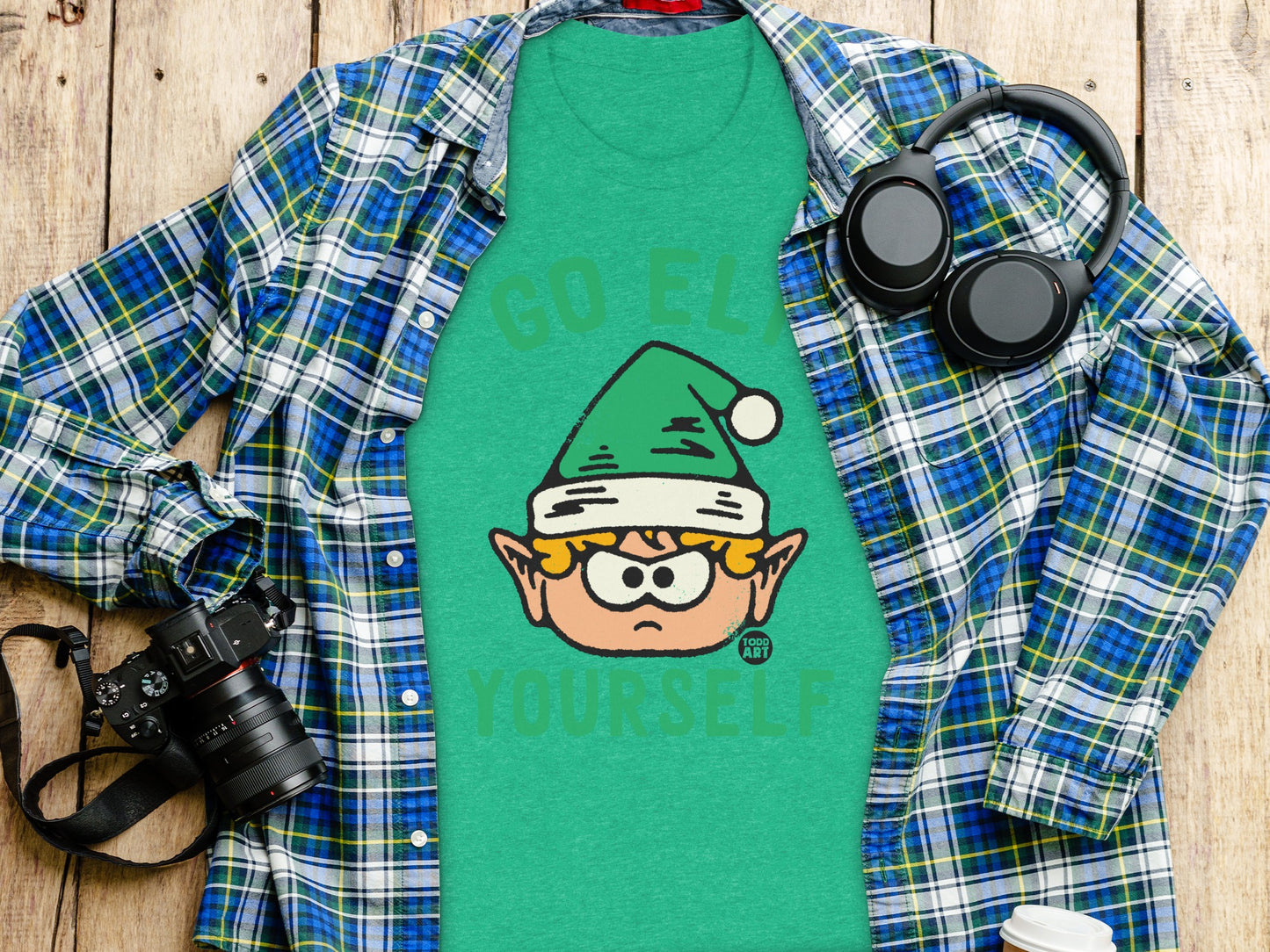 Go Elf Yourself Festive Funny T-Shirt