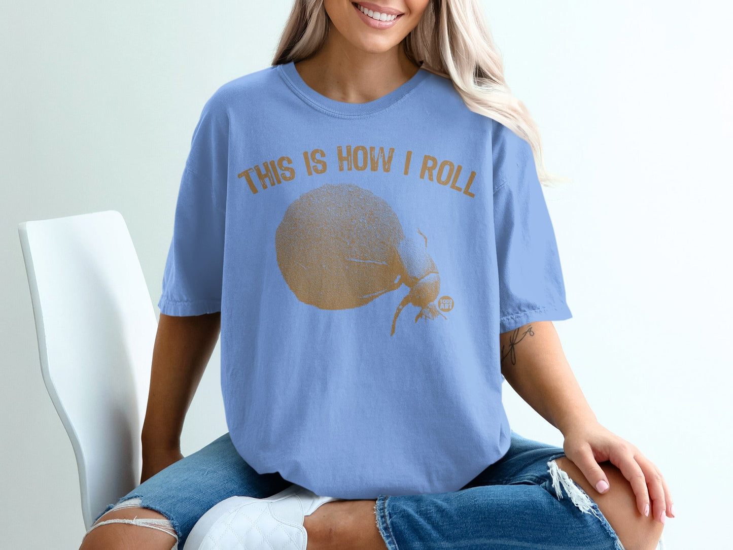 This is How I Roll Fun Graphic Tee Product