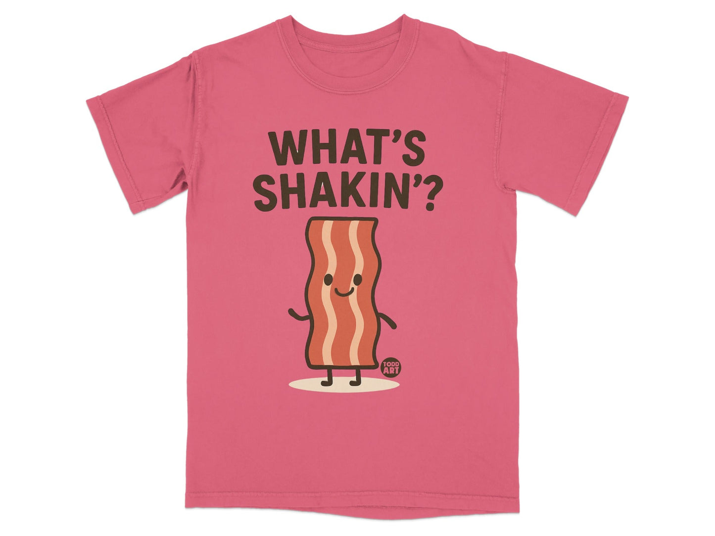 What's Shakin' Cute Animated Bacon Graphic product
