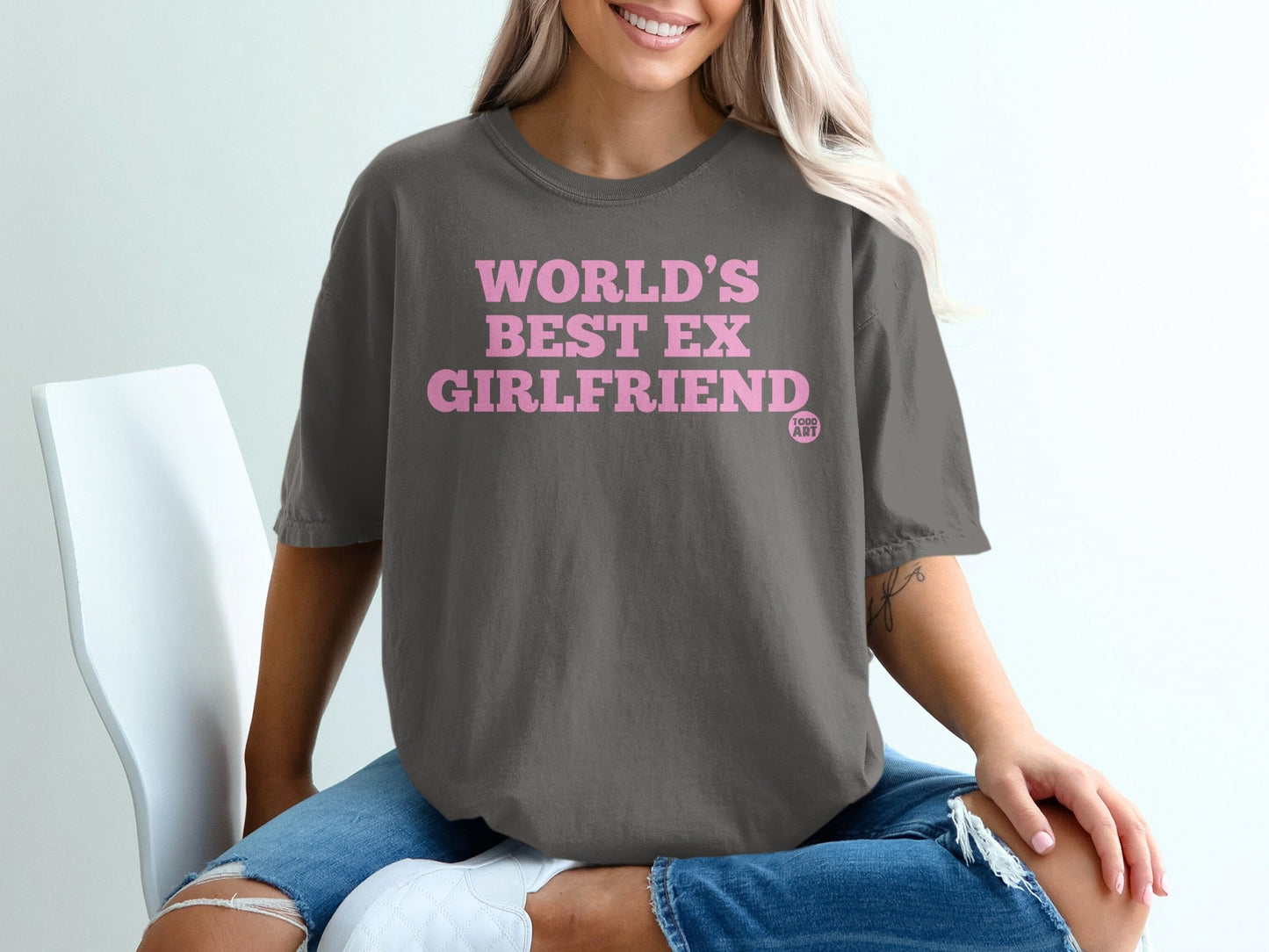 World's Best Ex Girlfriend Graphic Tee Shirt