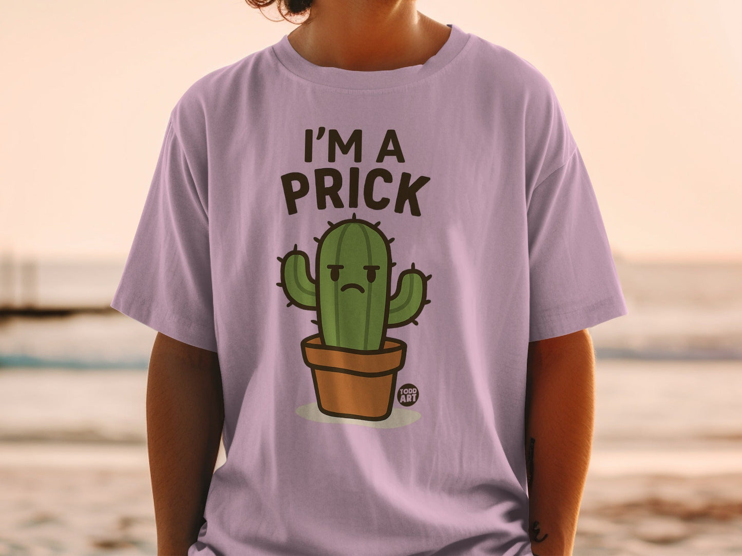 I'm A Prick Funny Cactus Graphic T-Shirt