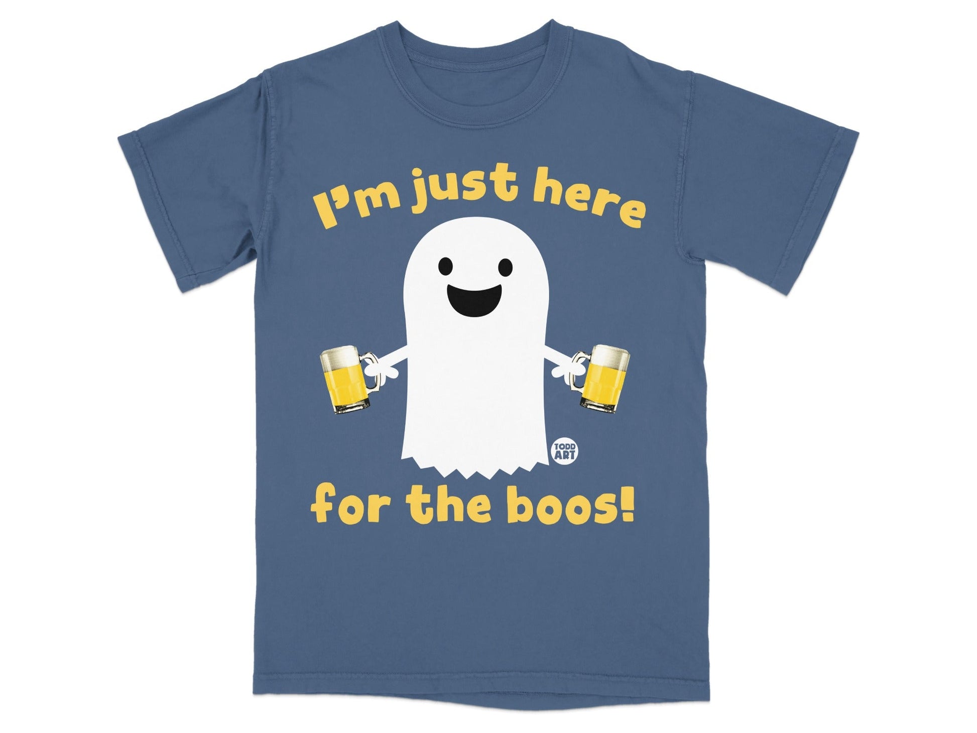 I'm Just Here for the Boos Funny Ghost T-Shirt