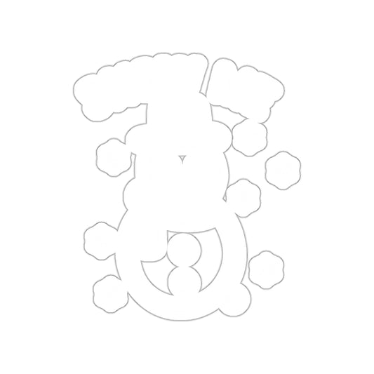 Happy Holidays Snowman Greeting Decoration Sticker