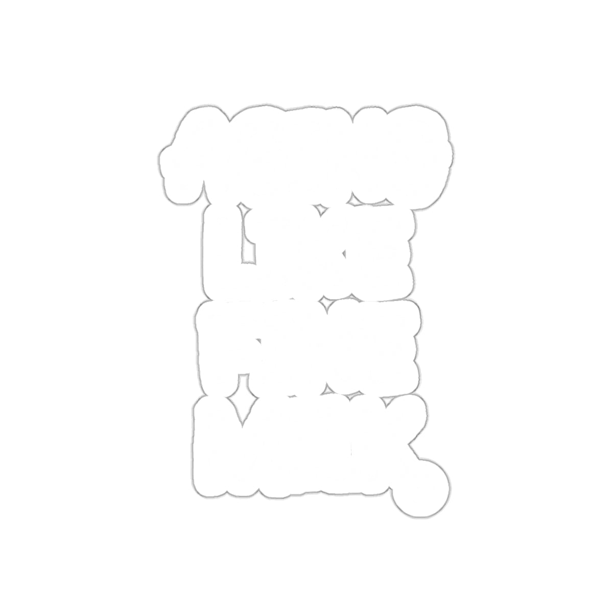 Nothing Like Fine Milk Text Sticker Product