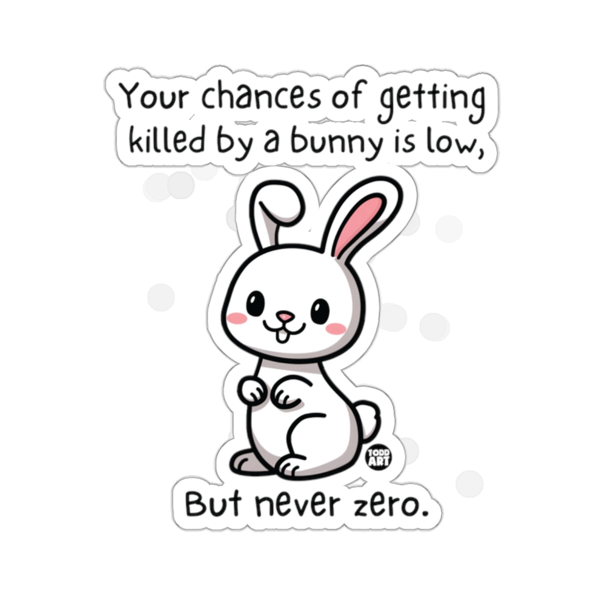 Funny Bunny Chances Low But Never Zero product type