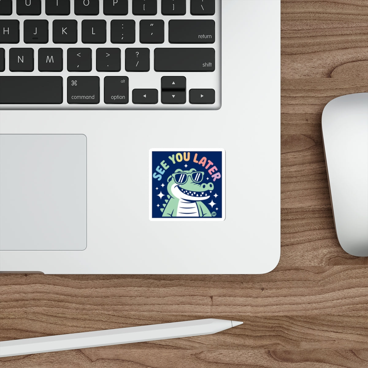 Happy Alligator See You Later Cool Sticker product type