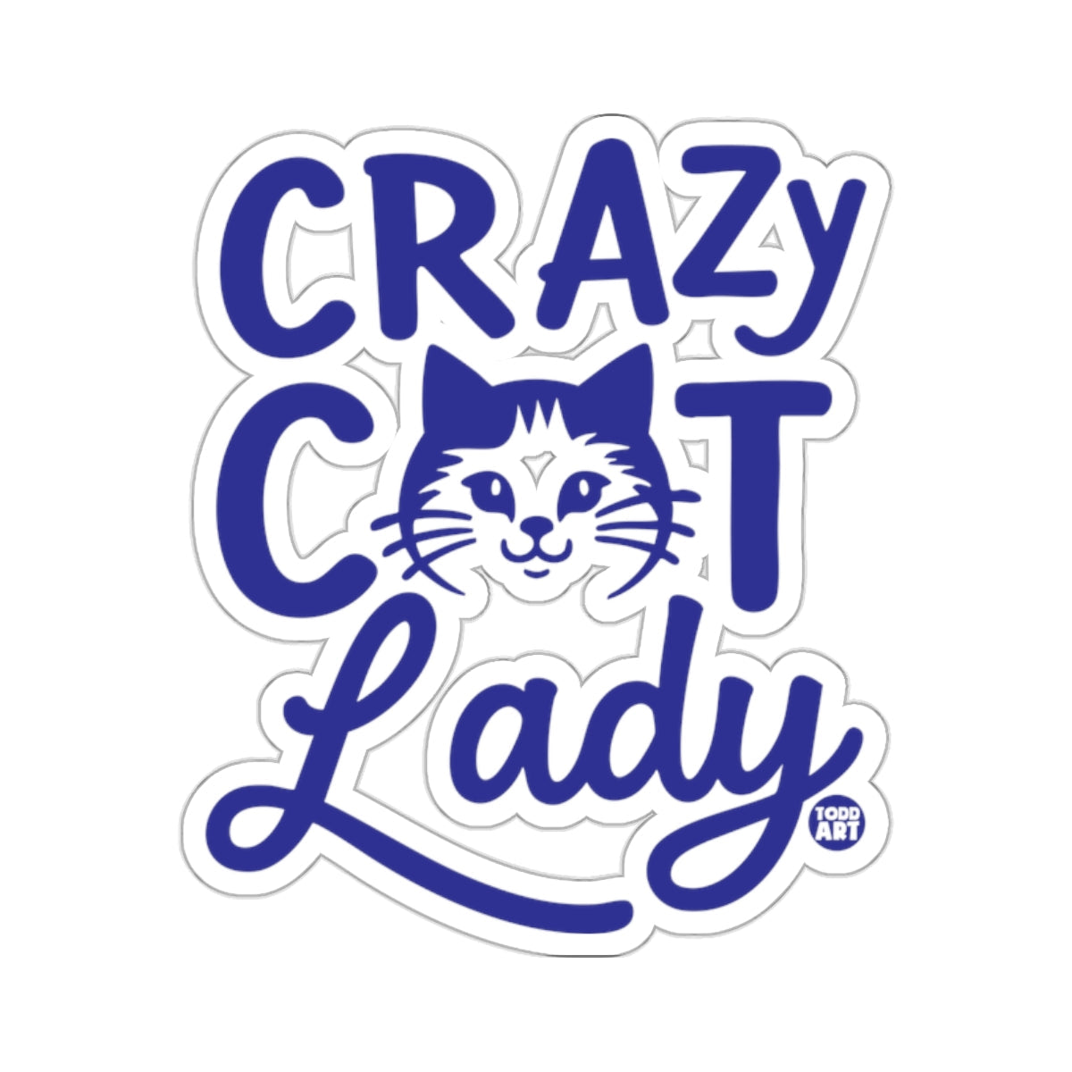 Cute Funny Crazy Cat Lady Feline Owner 