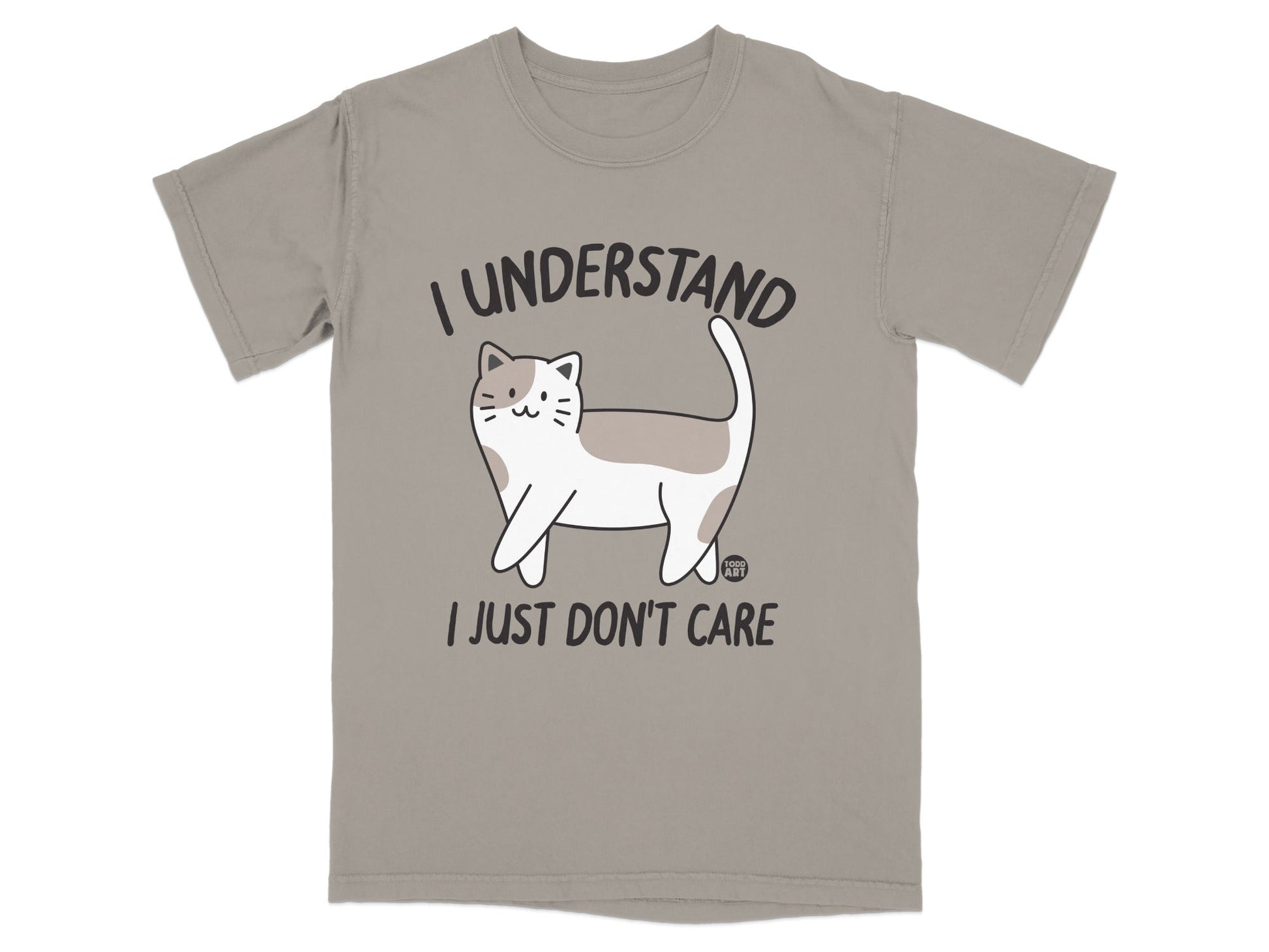 I Understand I Just Don't Care Cat T-Shirt
