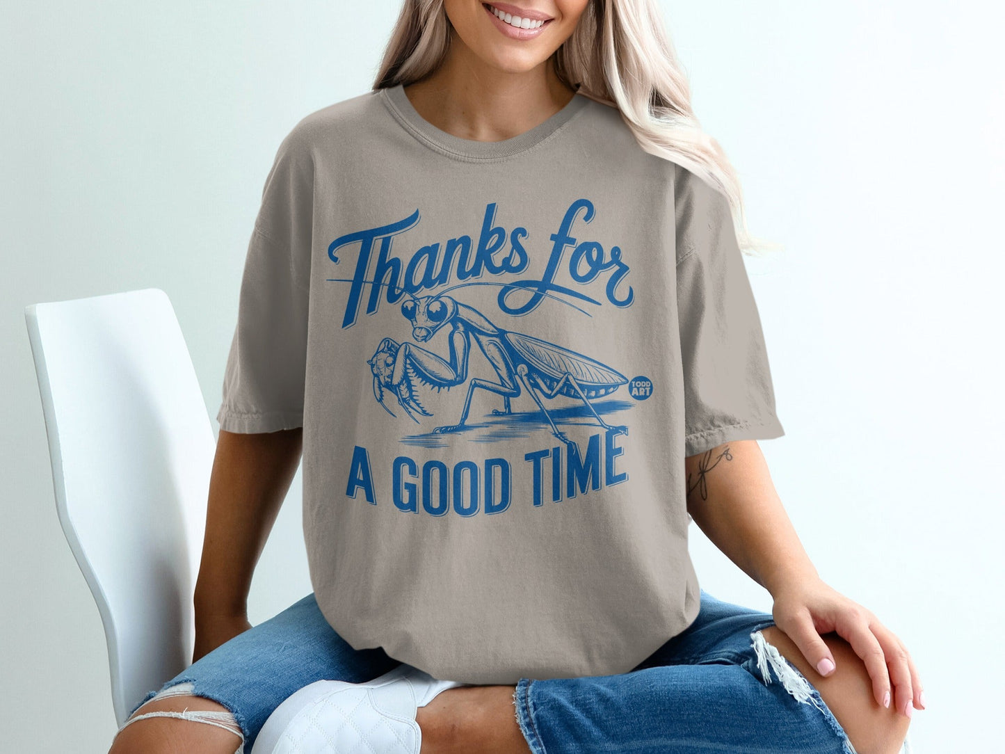 Thanks for a Good Time Graphic Tee Shirt