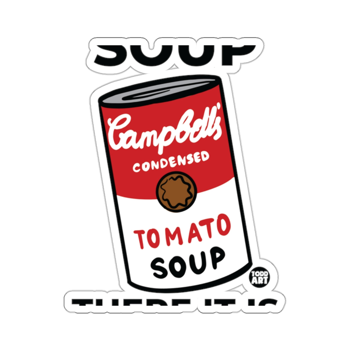 Campbell's Condensed Tomato Soup Sticker