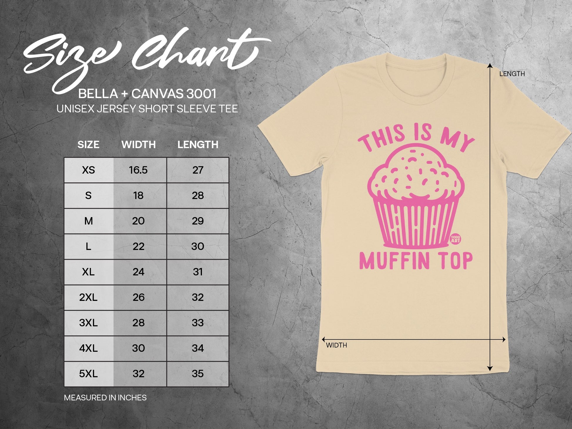 This Is My Muffin Top Unisex Jersey Short Sleeve Tee product