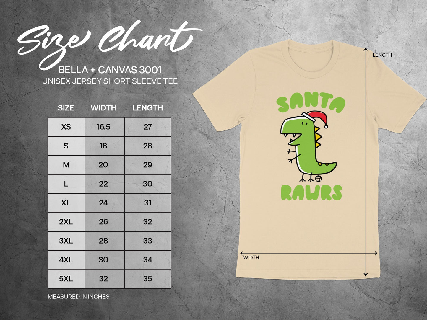 Santa Raurs Unisex Jersey Short Sleeve Tee