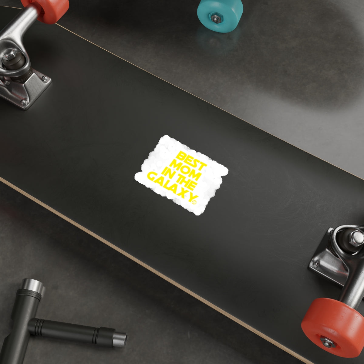 Best Mom In The Galaxy Skateboard Deck