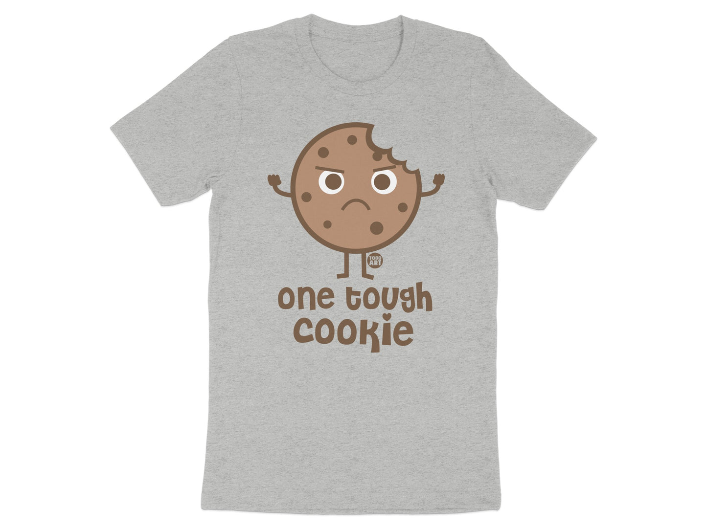 One Tough Cookie Graphic Tee for Funny Casual Wear