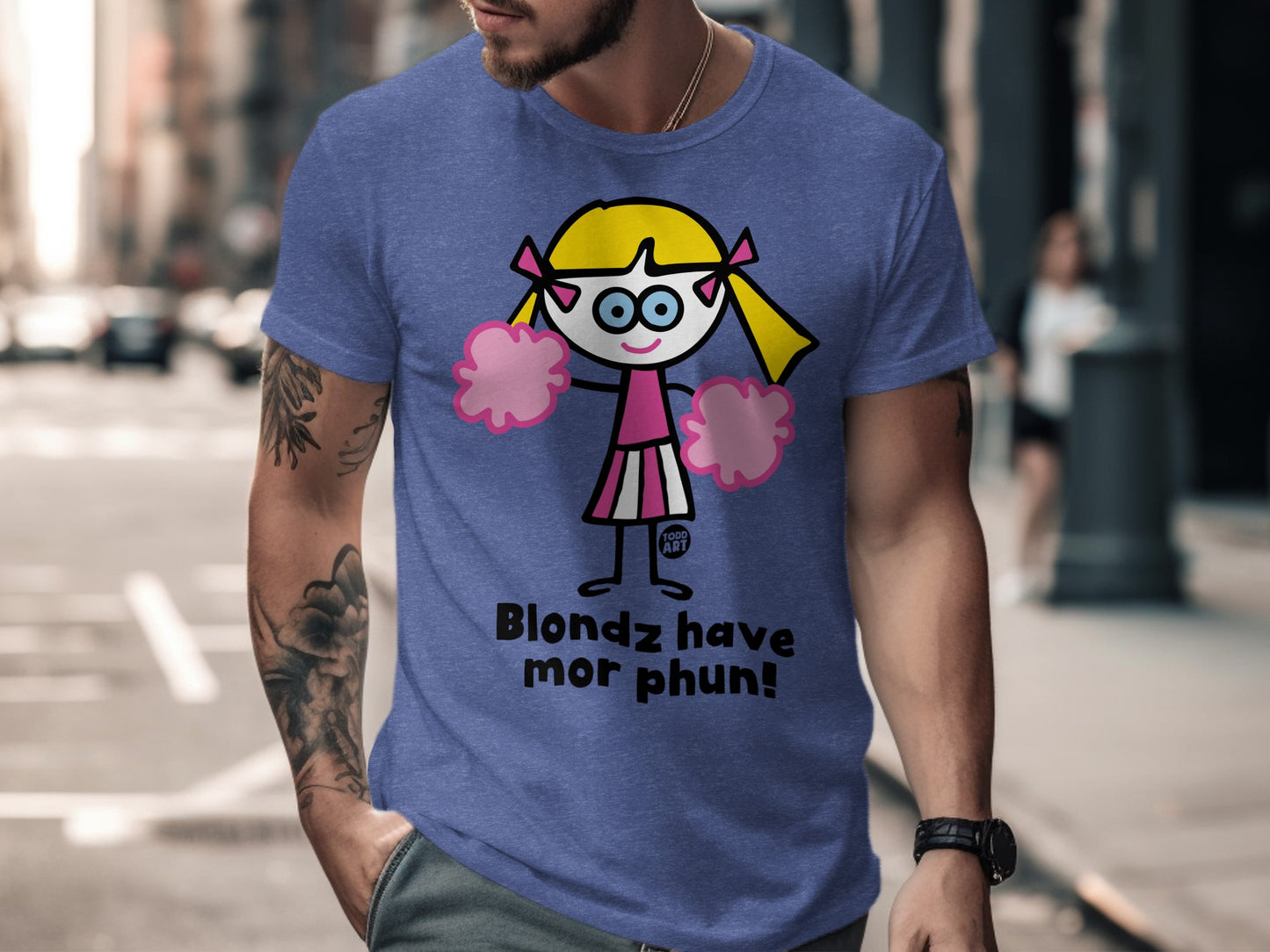 Blondz Have Mor Phun Graphic Tee Shirt