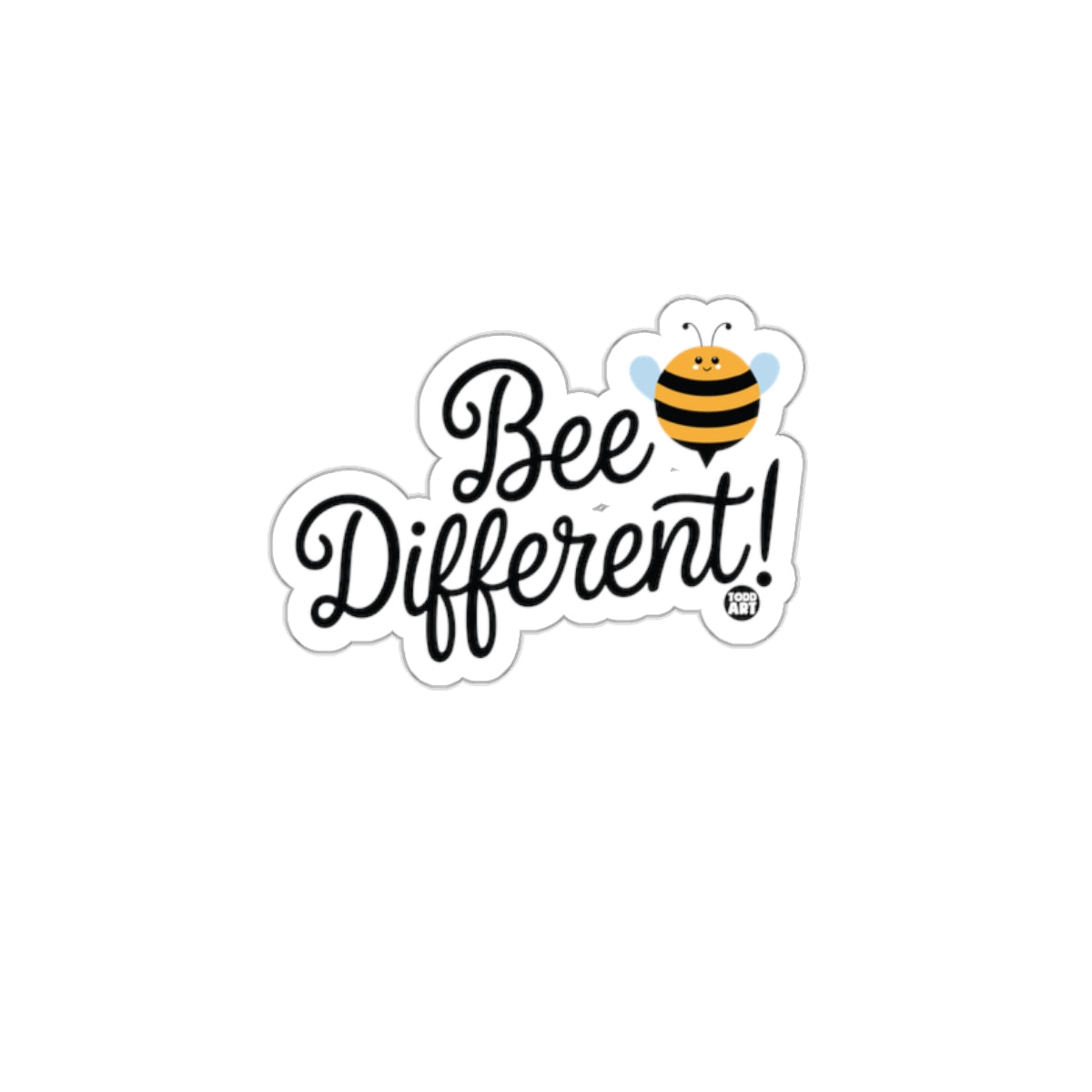 Cute Bee Different Sticker for Adding Unique Flair