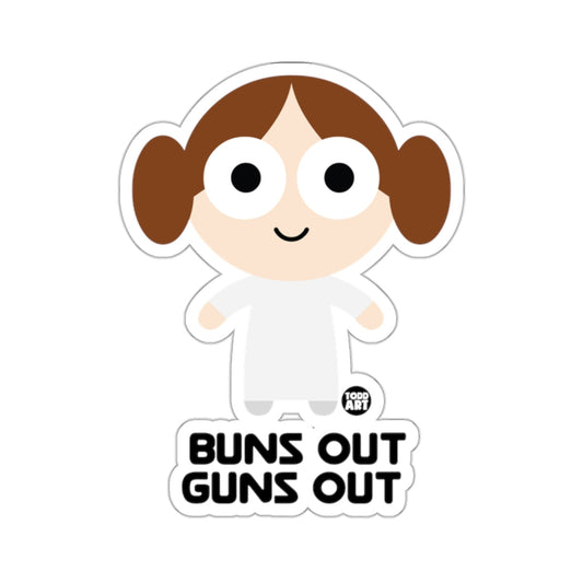 Cute Princess Leia Buns Out Guns Out 