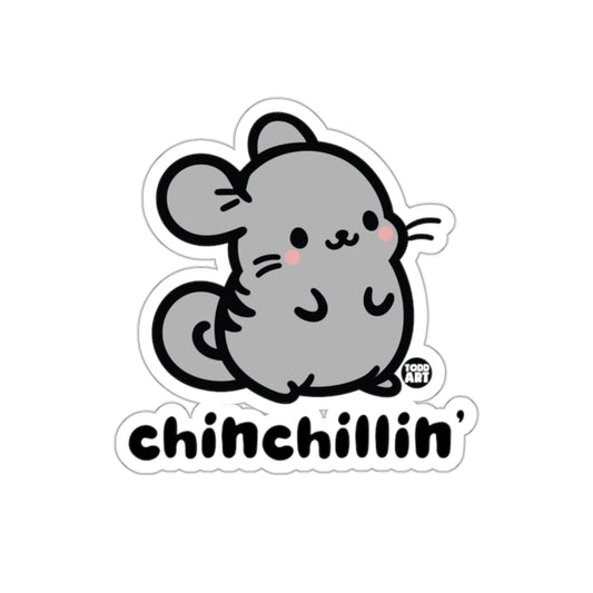Cute Chinchillin Cartoon Character Sticker for Fun