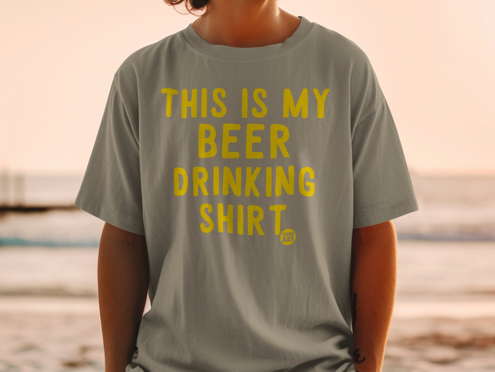 This Is My Beer Drinking Shirt Unisex Graphic Tee