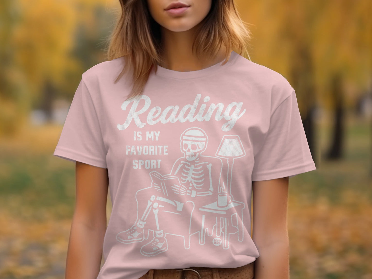 Reading Is My Favorite Sport Graphic T-shirt product