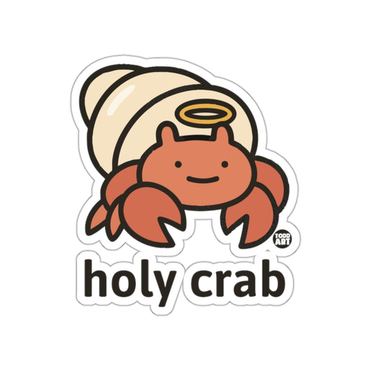 Holy Crab Decorative Sticker for Collectors