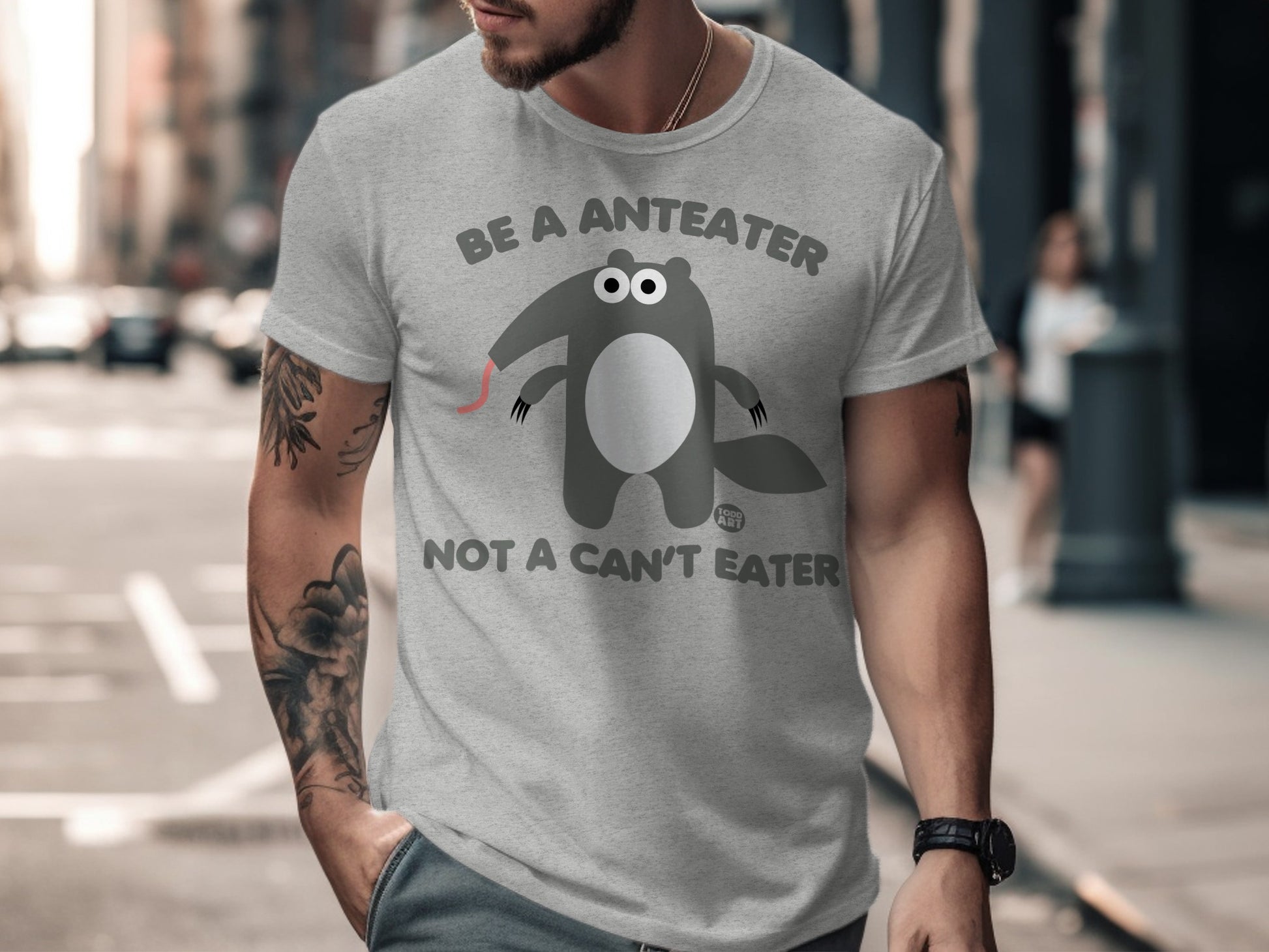 Be A Anteater Not A Can't Eater Statement T-shirt