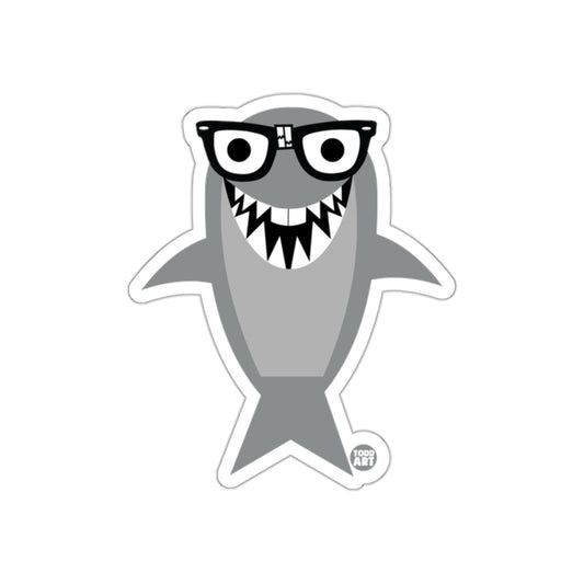 Nerdy Shark with Glasses Funny Design product