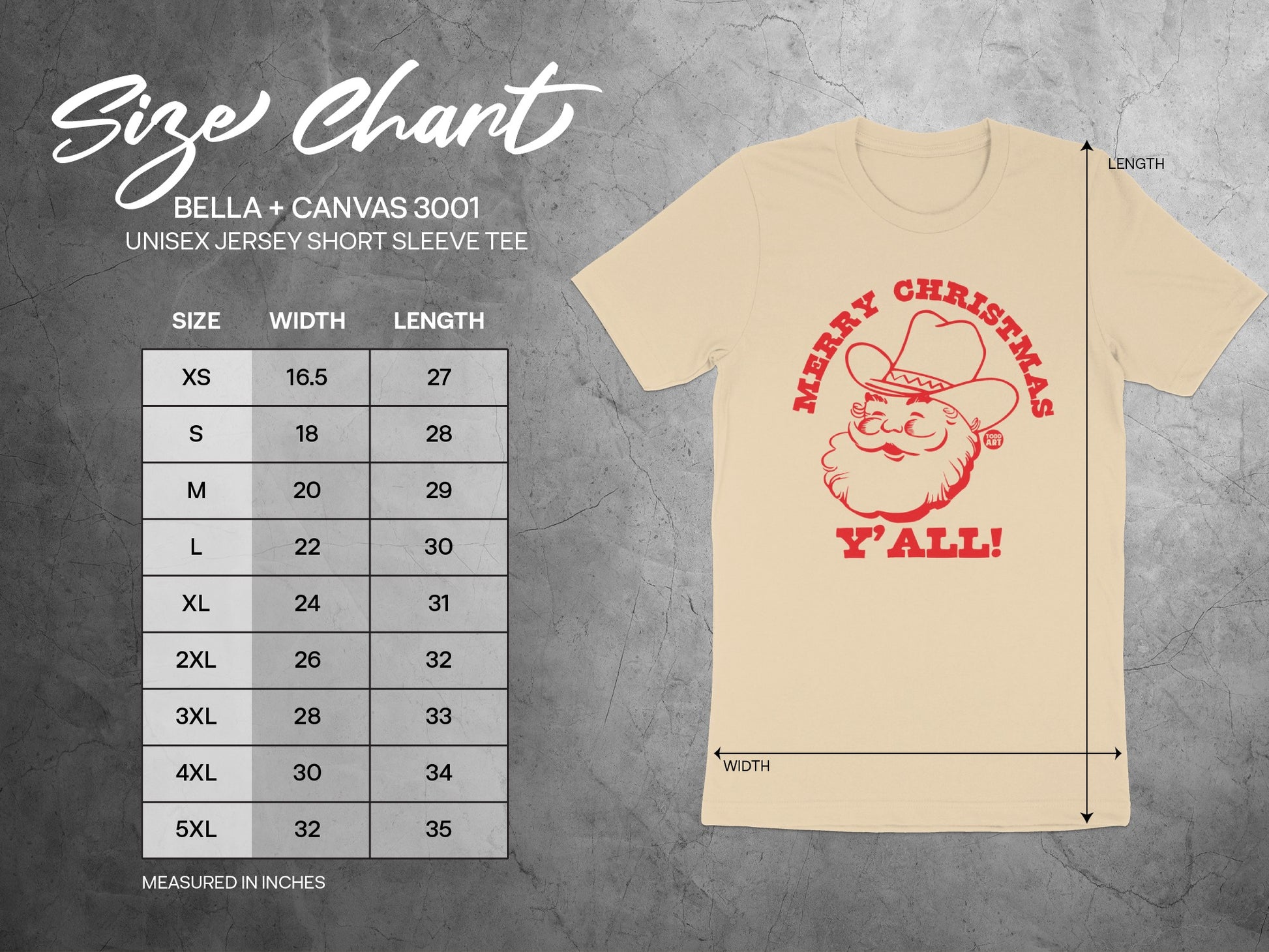 Merry Christmas Y'all Unisex Short Sleeve Tee product