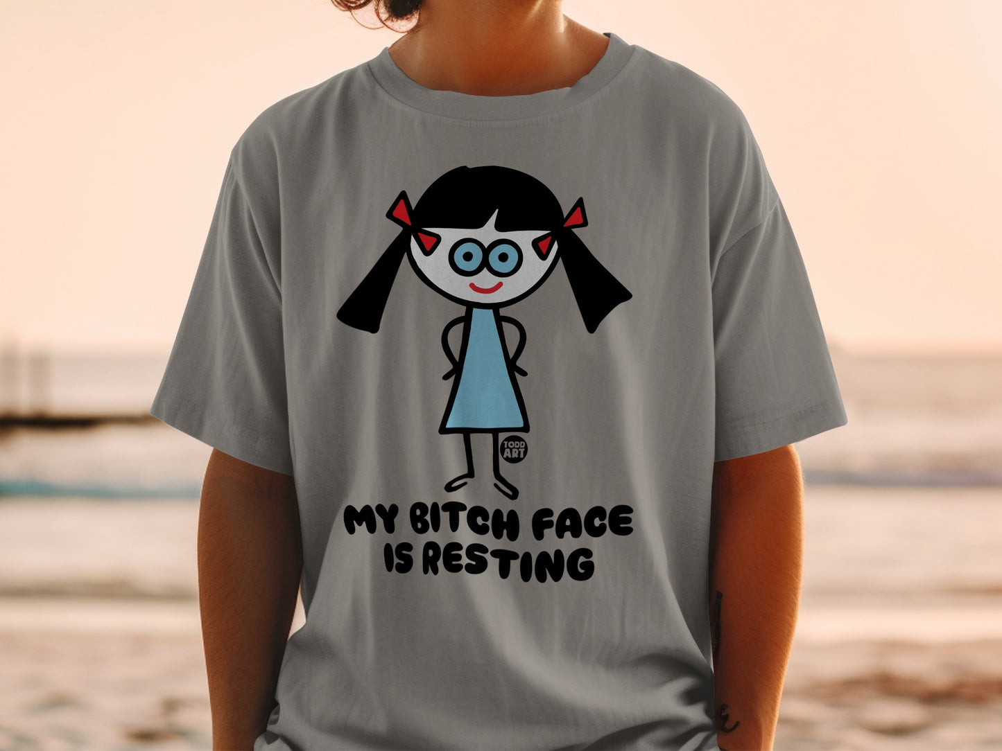 My Bitch Face Is Resting Graphic T-Shirt