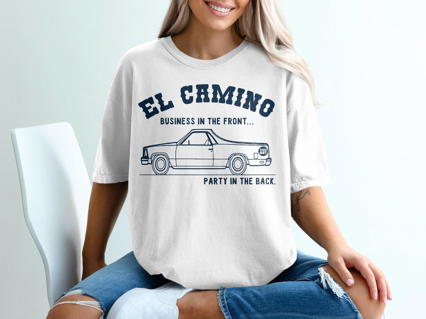 El Camino Business In The Front Party In The Back Shirt