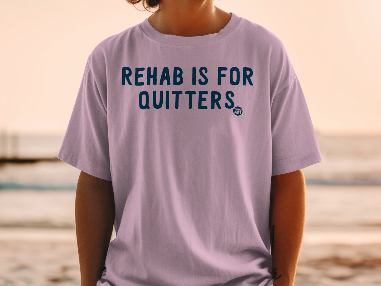 Rehab is for Quitters Statement T-shirt