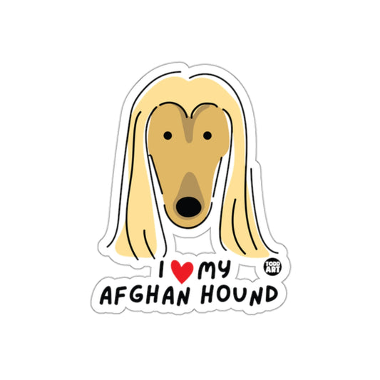 I Love My Afghan Hound Cute Dog Lover Product