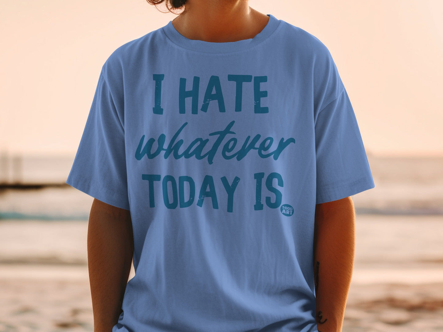 I Hate Whatever Today Is Graphic Tee Shirt Product