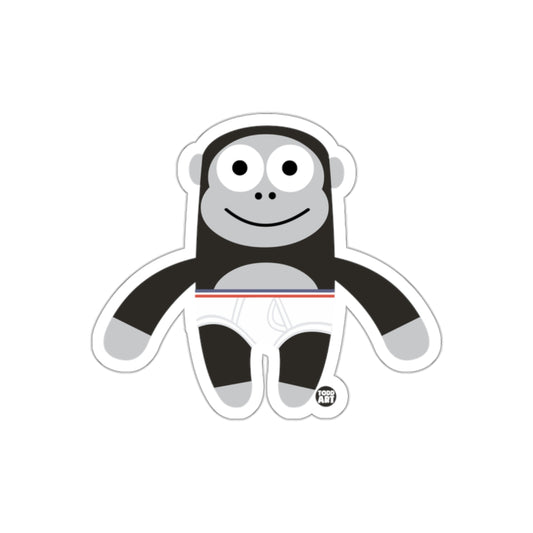 Cute Smiling Monkey with Striped Belt Kids Toy