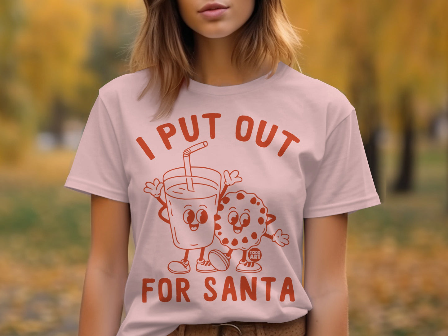 I Put Out For Santa Funny Holiday Shirt Product